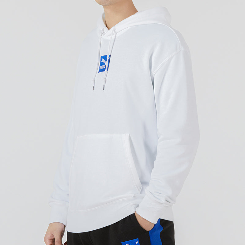 PUMA EMB Logo Hoodie 'White' 536774-02