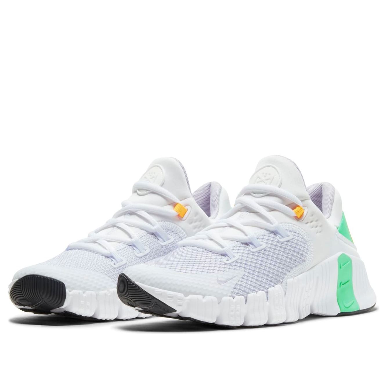 (WMNS) Nike Free Metcon 4 'White Green Glow' CZ0596-135