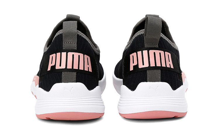 (WMNS) PUMA Ignite Contender Interest Low Running Shoes Black/Pink 192602-02