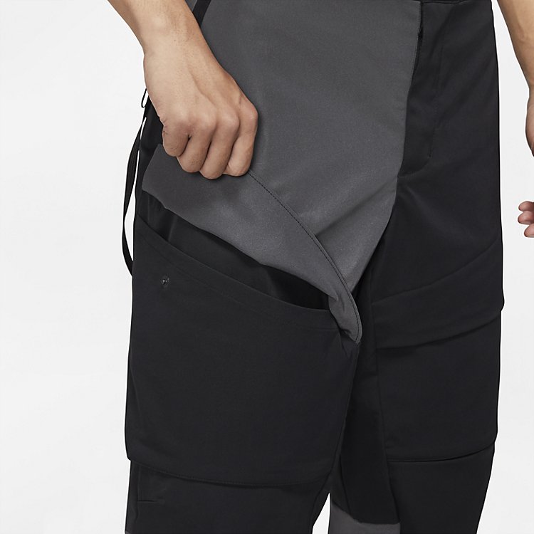 Nike Sportswear Tech Pack Splicing Elastic Waistband Cargo Sports Pants/Trousers/Joggers Black DO4885-010