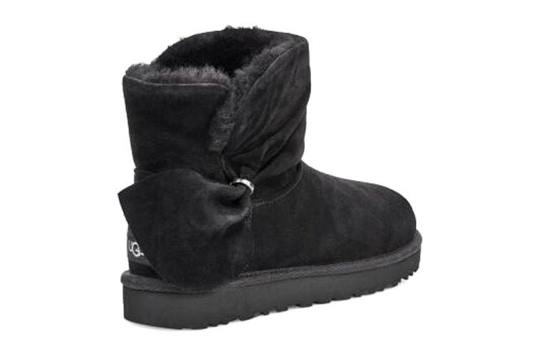 (WMNS) UGG Classic Mini Twist 'Black' 1099912-BLK
