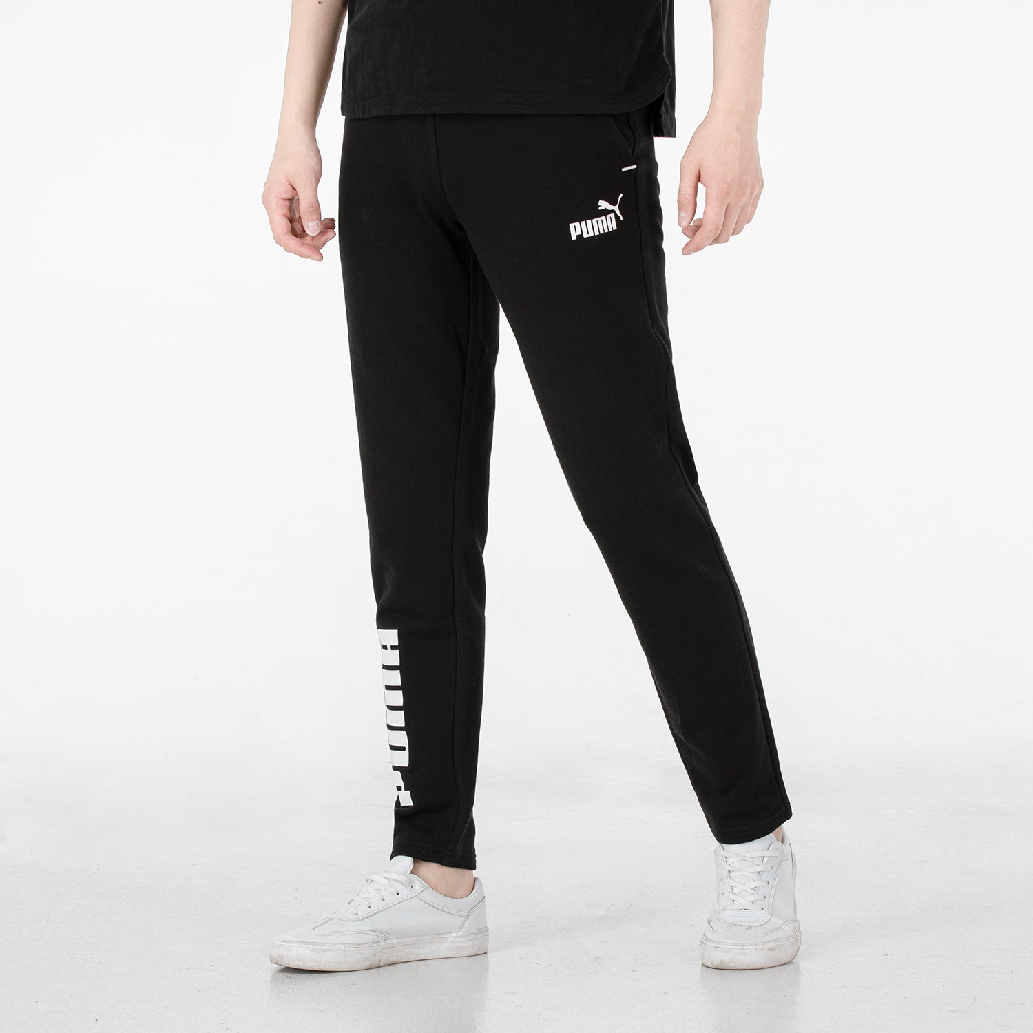 PUMA Power Colorblock Pants 'Black' 670938-01