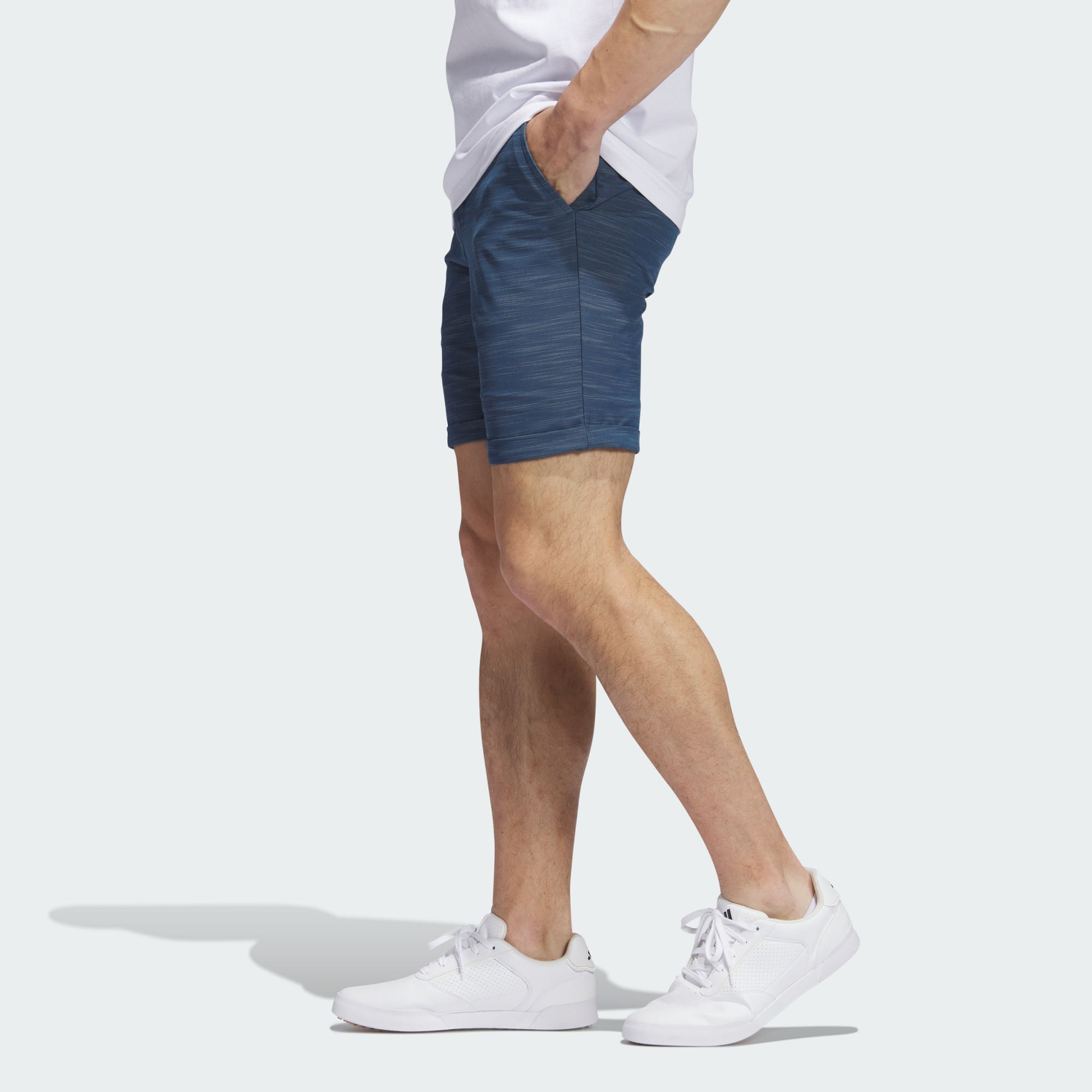 adidas Textured Golf Shorts 'Turquoise' HZ3192