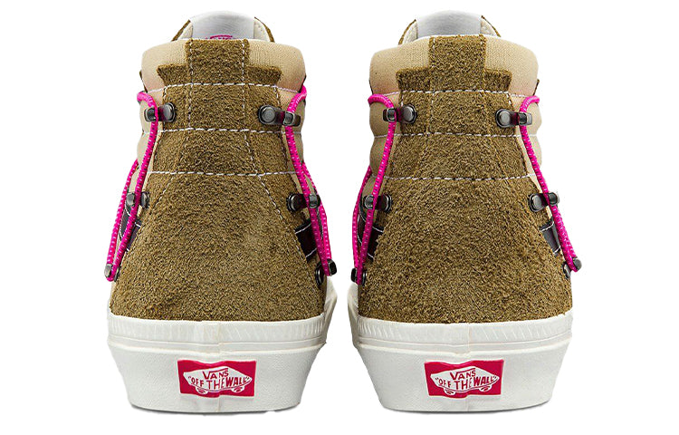 Vans Unisex SK8-HI Echo DX Sneakers Brown VN0A7Q5OB75