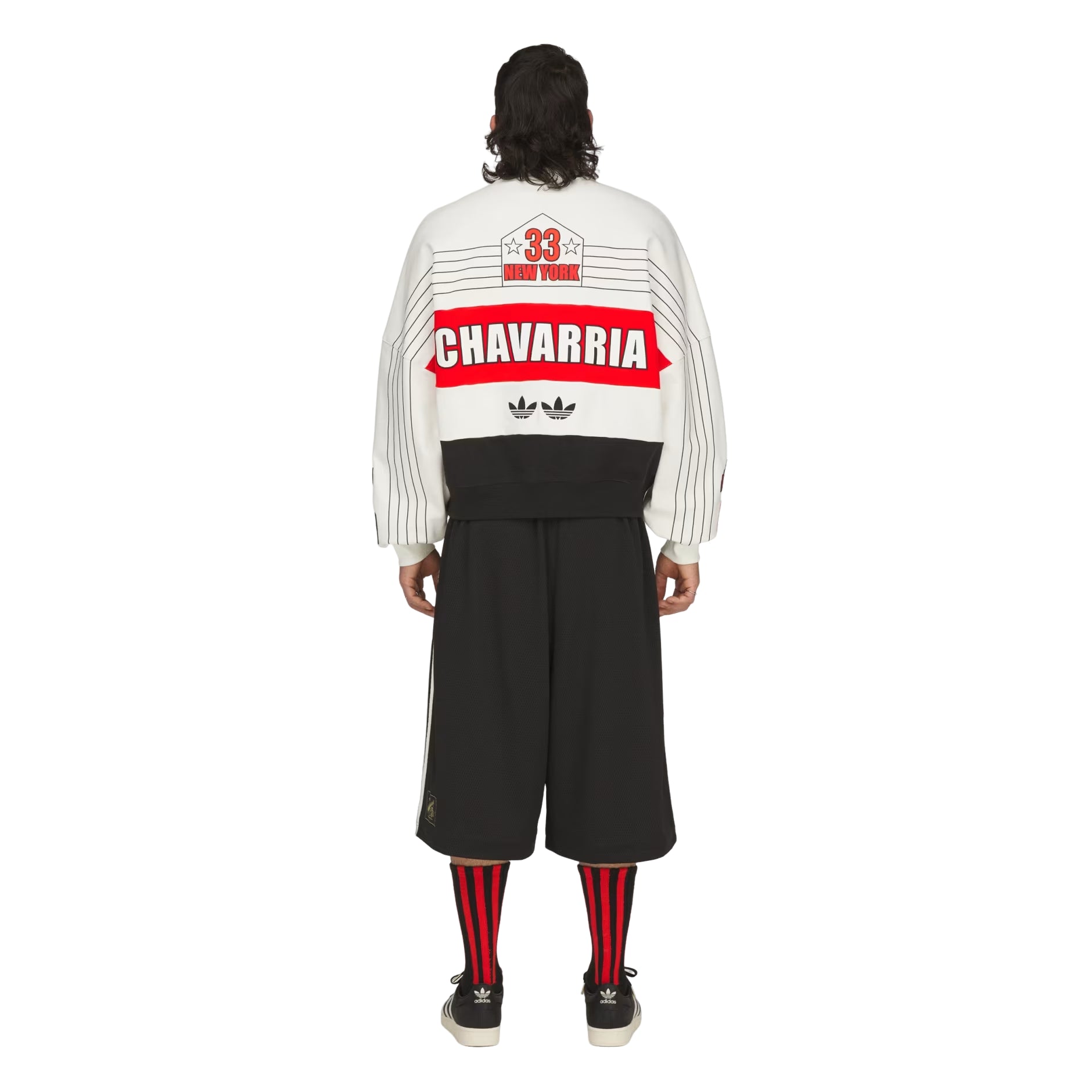 adidas x Chavarria NY Sweatshirt 'Off White' KS6444