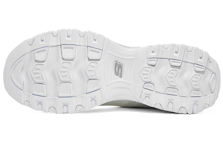 (WMNS) Skechers D Lites 1.0 Low-Top Sneakers 'Cream White' 896027-WHT