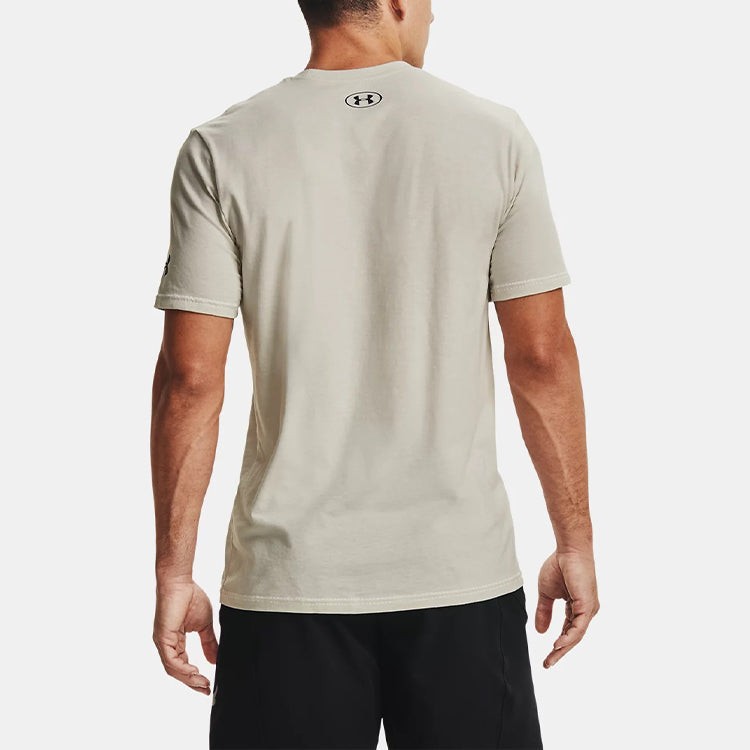 Under Armour Letter Printing Johnson Training Sports Male White 1357190-110
