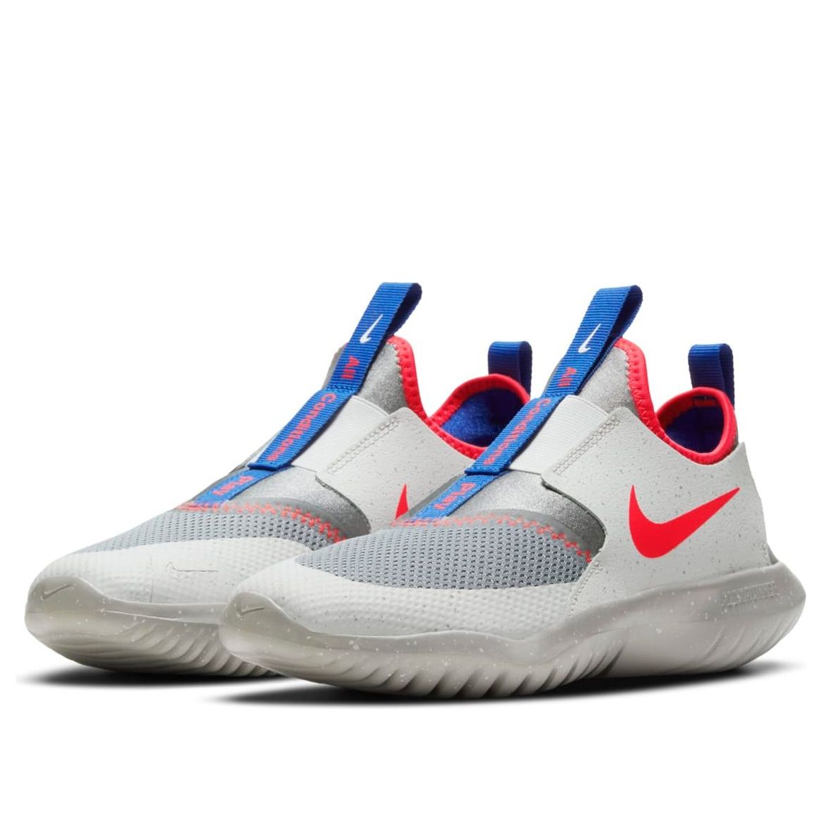 (GS) Nike Flex Runner SE 'Particle Grey Bright Crimson' DC9237-001