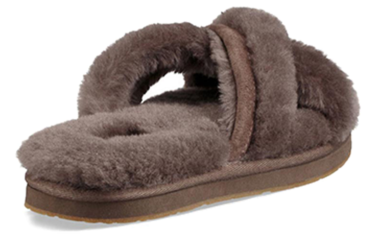 (WMNS) UGG Abela Coffee Slippers 1017548-SLA