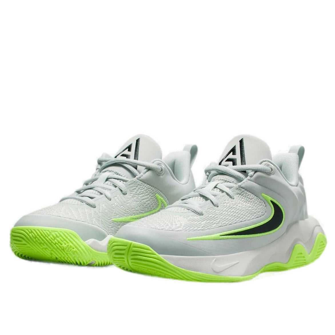 (GS) Nike Giannis Immortality 4 'Light Silver Volt Black' IH7664-002