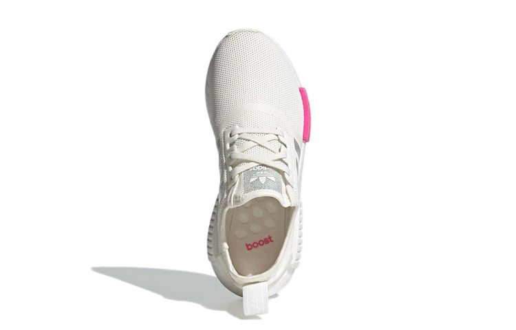 (GS) adidas NMD_R1 J 'White Screaming Pink' FZ0916