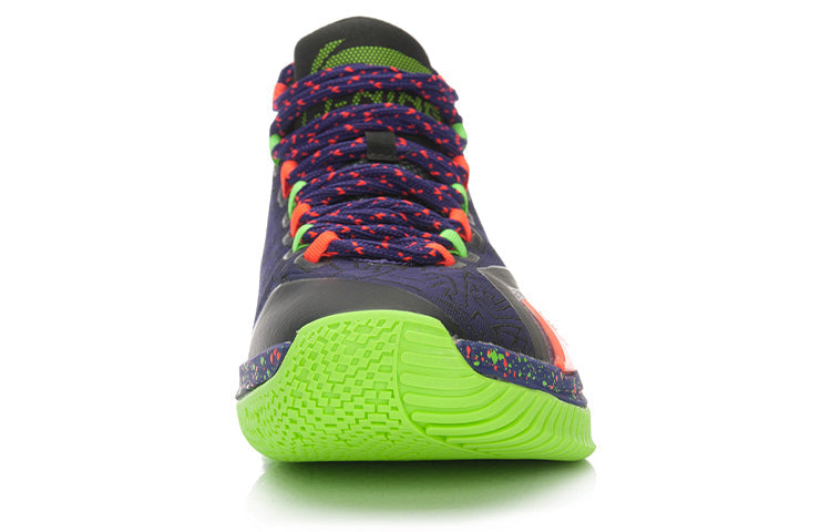 Li-Ning Bow Bite 'Purple Green Galaxy' ABAL021-6