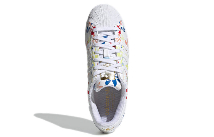 adidas Superstar 'Allover Trefoil - White Multi' H00183