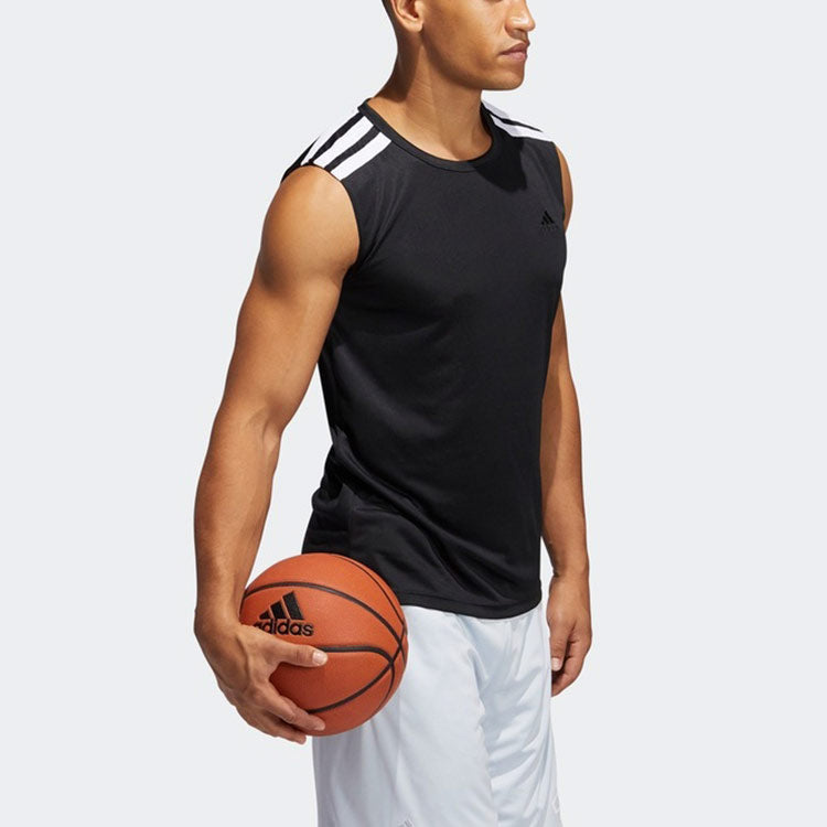 adidas MENS All World Sl 2.0 Basketball Vest Black GT3017
