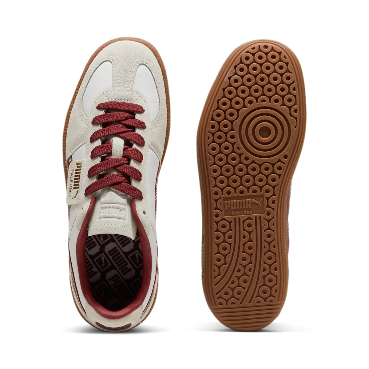 PUMA Palermo OG 'Warm White Intense Red' 383011-14