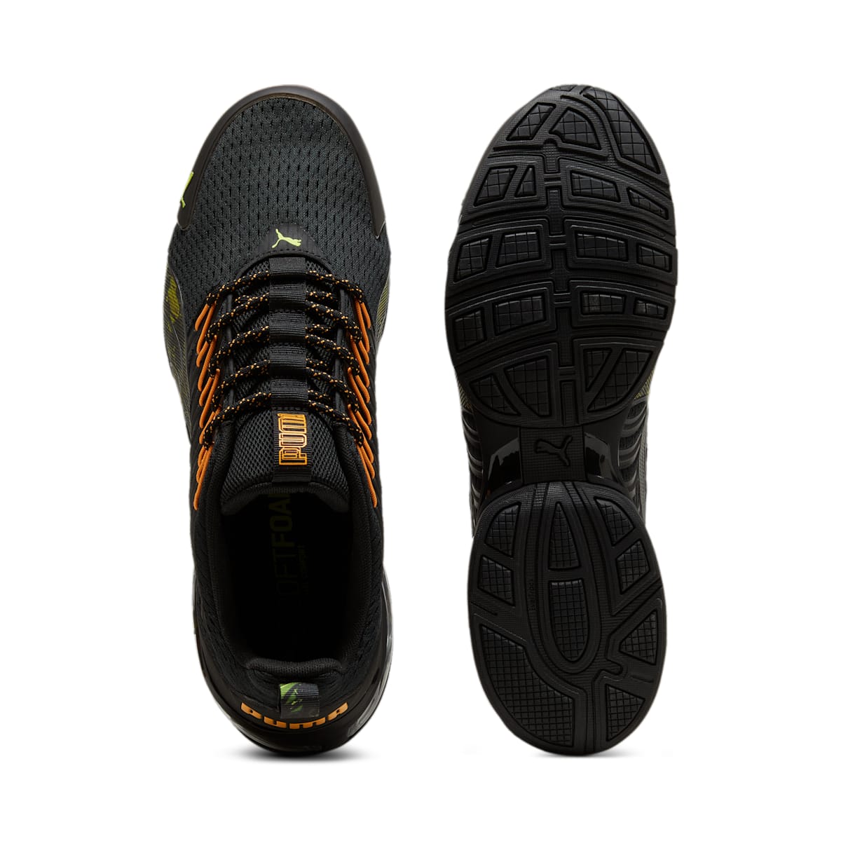 PUMA Voltaic Evo 'Black Yellow' 379602-01