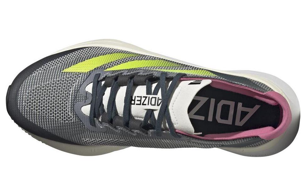 (WMNS) adidas Adizero Boston 12 'Arctic Night Lucid Lemon' ID6898