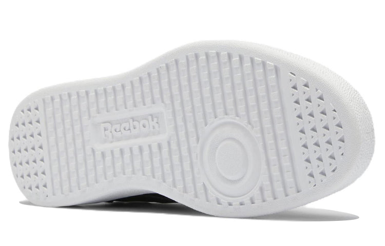 Reebok Vector Smash Cozy Casual Skateboarding Shoes Unisex Black White GZ4986