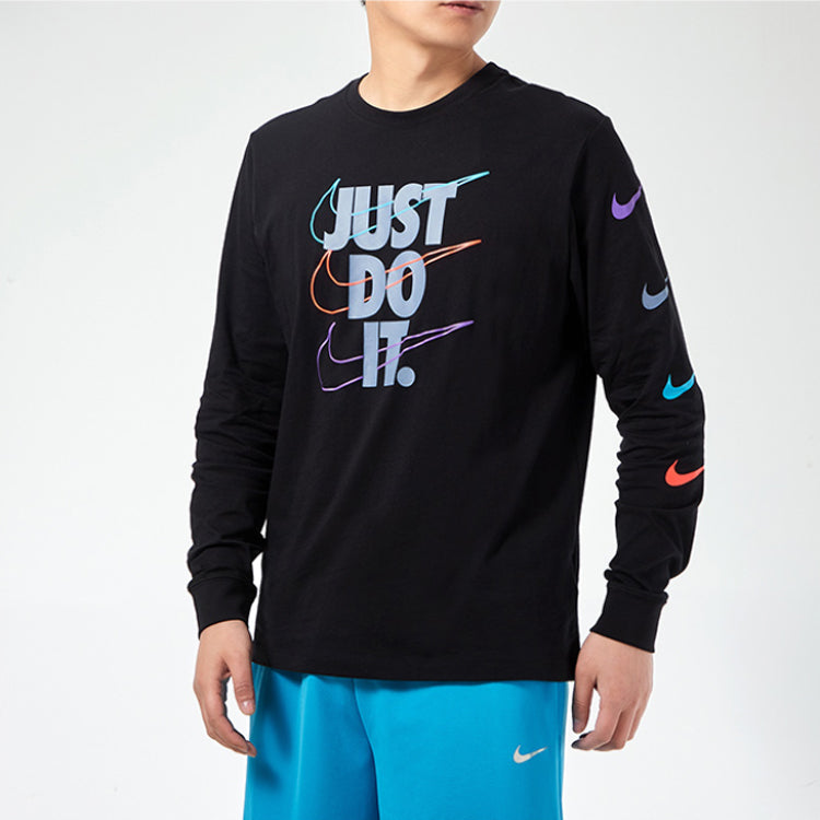 Nike As MENS Sp Brandmarks Sports Long Sleeve Black DB6189-010