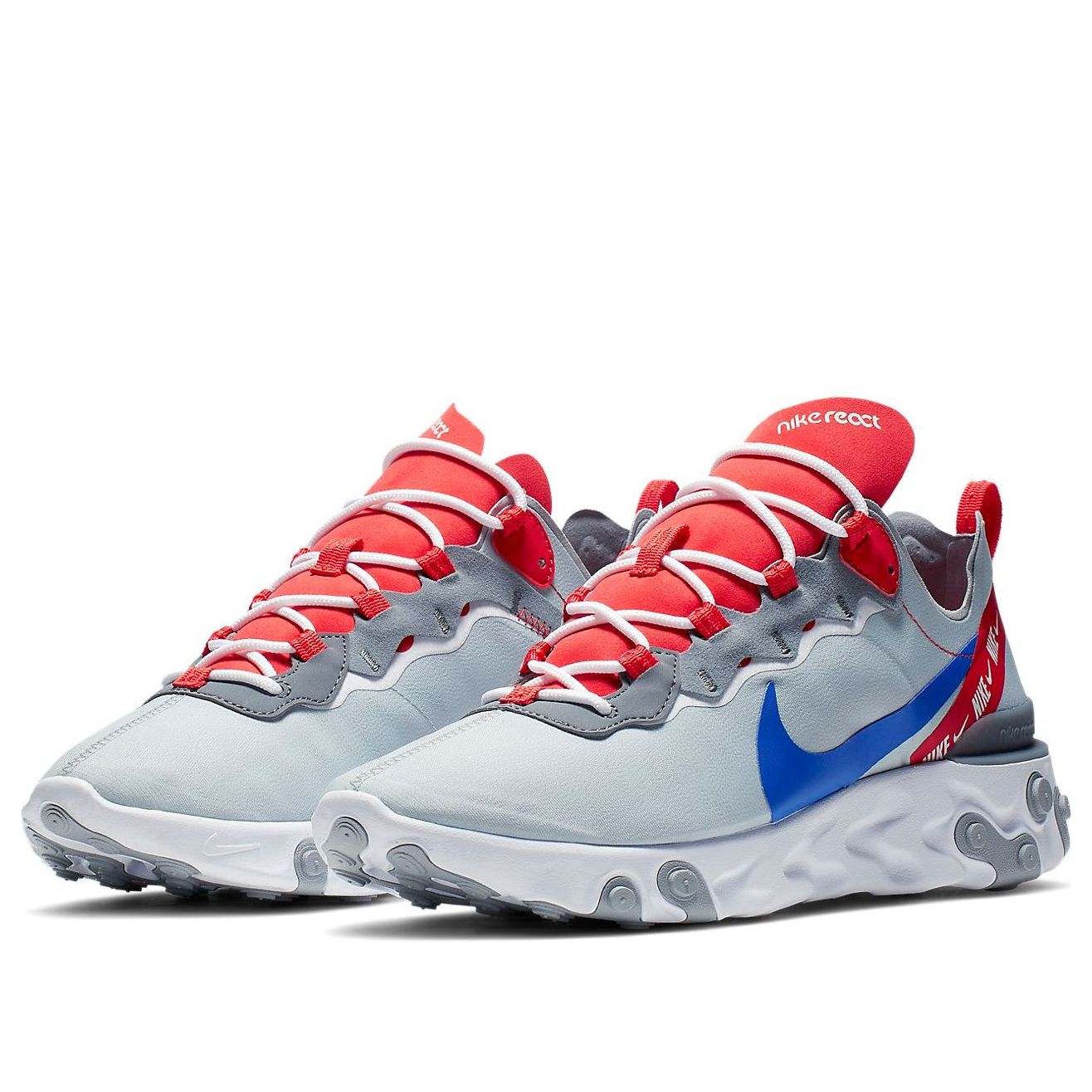 Nike React Element 55 'Grey Royal Red' CD7340-001