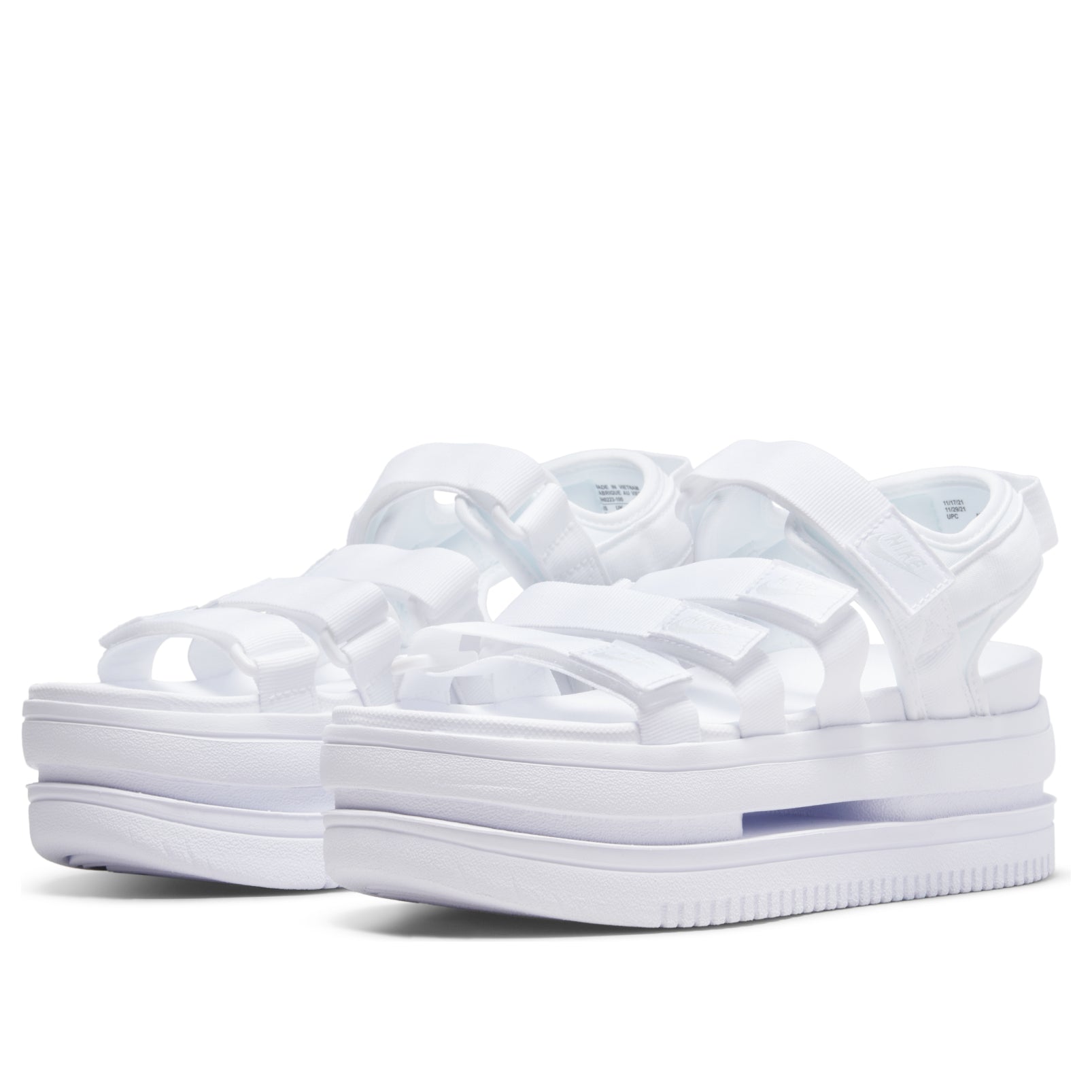 (WMNS) Nike Icon Classic Sports White Sandals DH0223-100