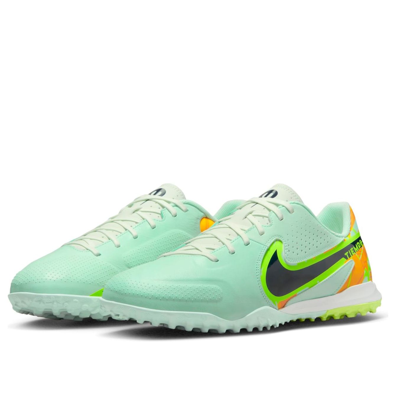 Nike Tiempo Legend 9 Academy TF 'Green Black' DA1191-343