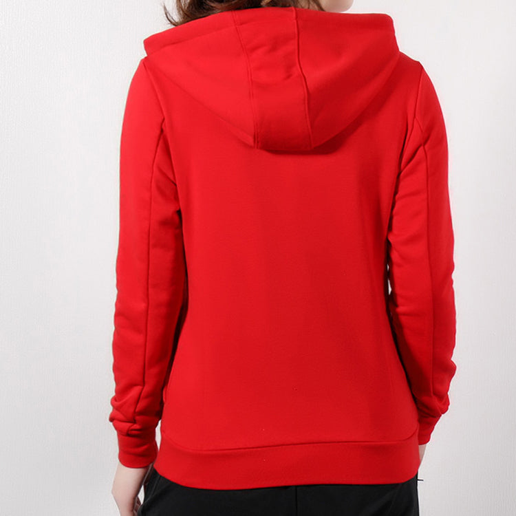 (WMNS) adidas neo Sweat Hd Sports Red DZ7602