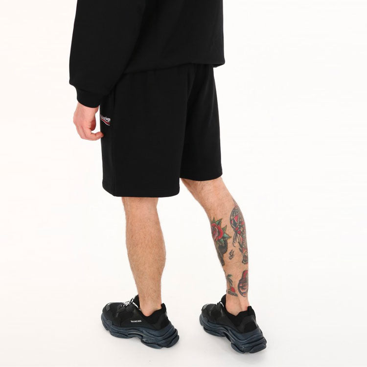 Balenciaga Political Campaign Short 'Black' 641608TIV531070