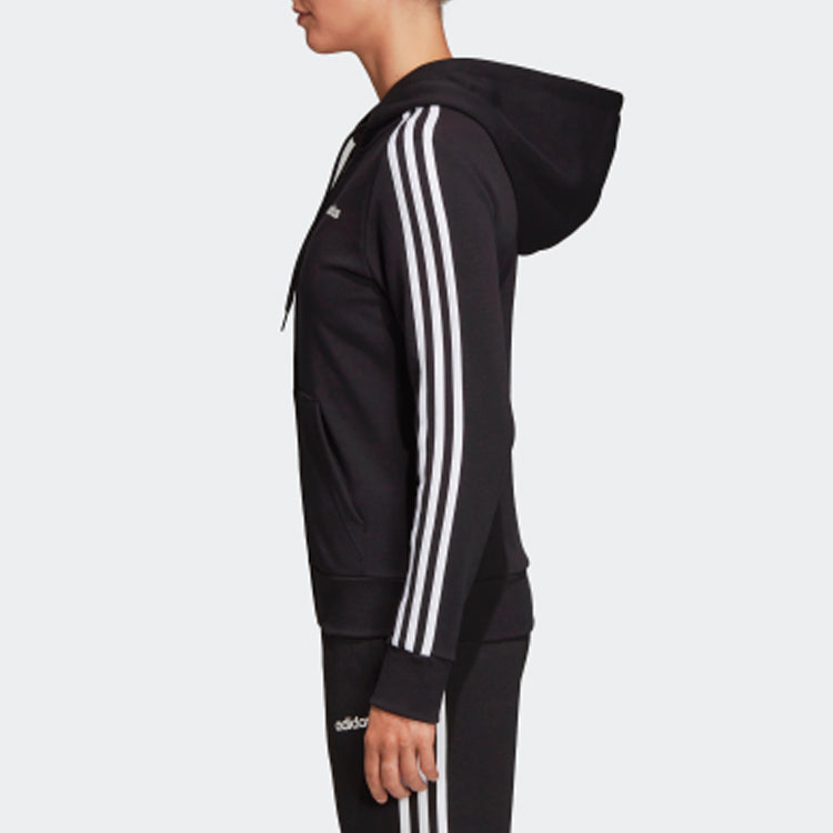 (WMNS) adidas 3-Stripes Hoodie 'Black' DP2419