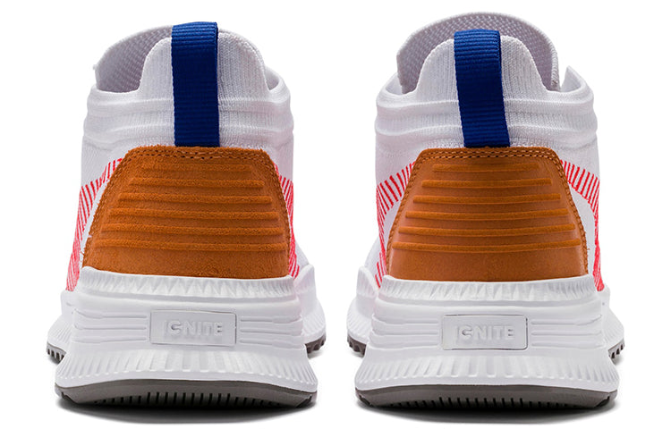 PUMA Avid Nu Knit Sneakers White/Red 369341-04