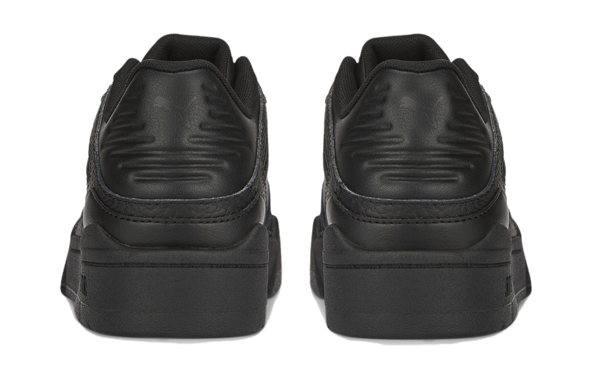 (GS) PUMA Slipstream Leather 'Triple Black' 387826-01
