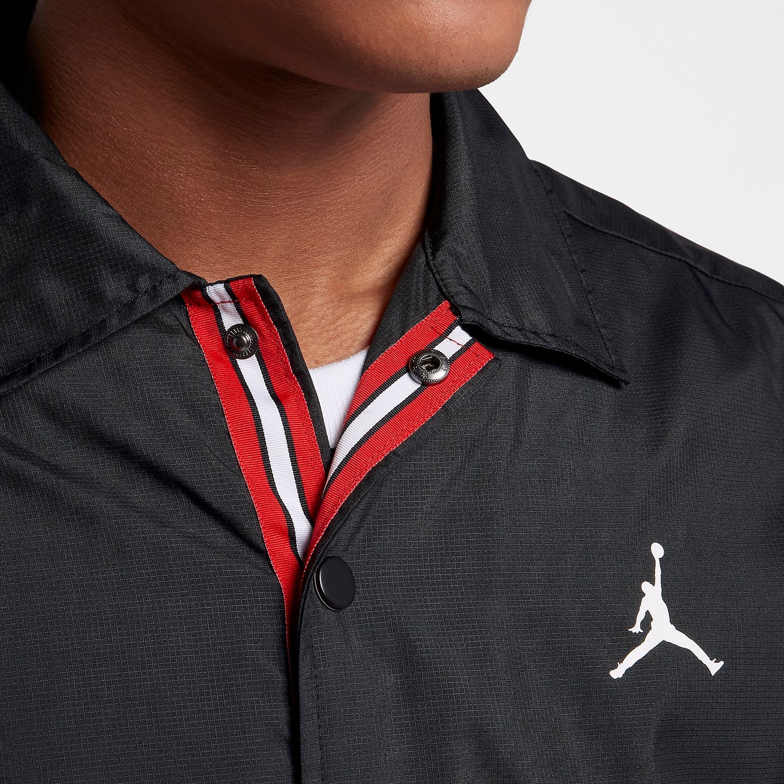 Air Jordan Coach Jacket x Paris SaintGermain 'Black White' BQ4213-010