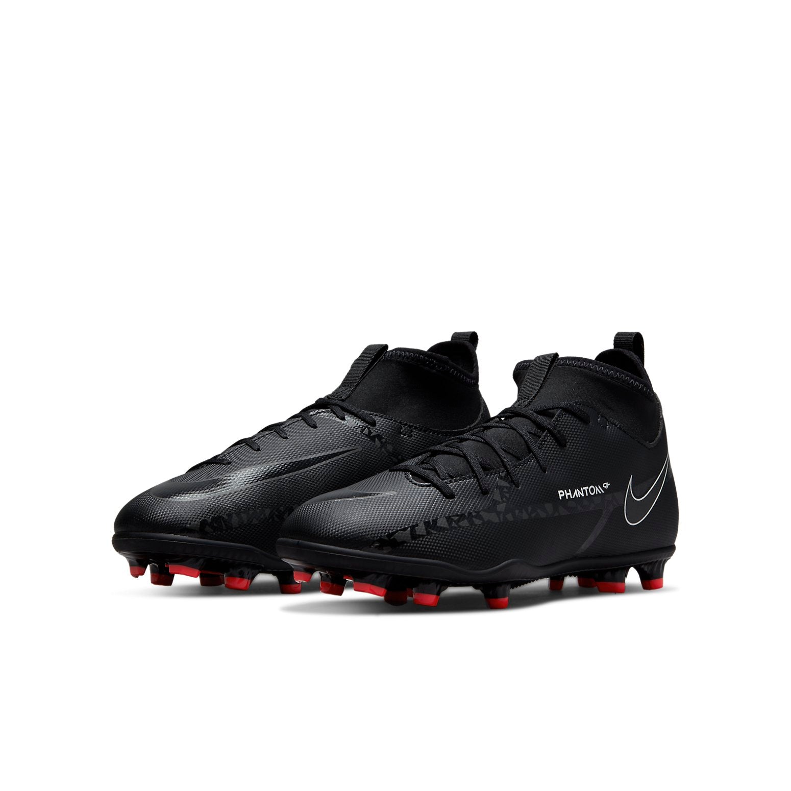 (GS) Nike Phantom GT2 Club DF MG 'Black Bright Crimson' DC0822-001