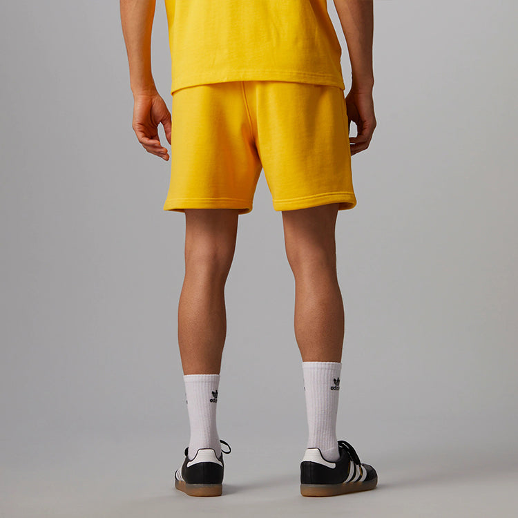 adidas x Pharrell Humanrace Small Logo Shorts 'Yellow' HJ7064