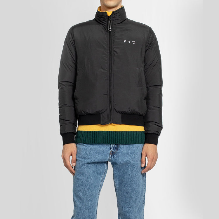 Off-White Arrows Motif Reversible Puffer Jacket OMED024E20FAB0011001