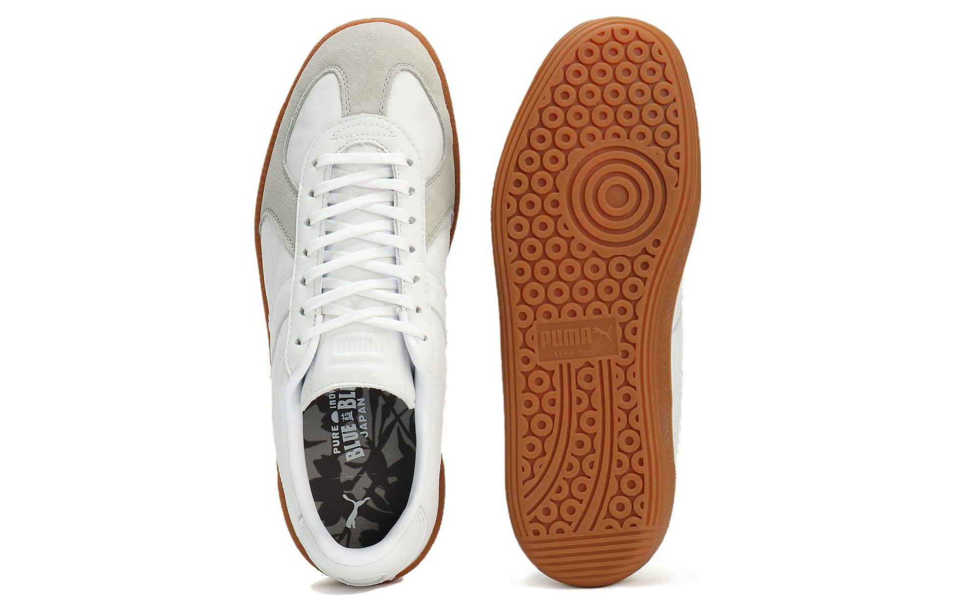 PUMA x BLUE BLUE JAPAN Army Trainer Sneakers 'White' 395211-01