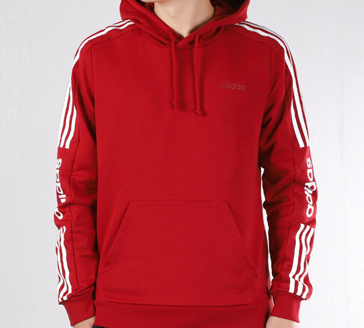 adidas neo M Ce 8S Hdy Side Stripe Sports Pullover Purple White GD1623