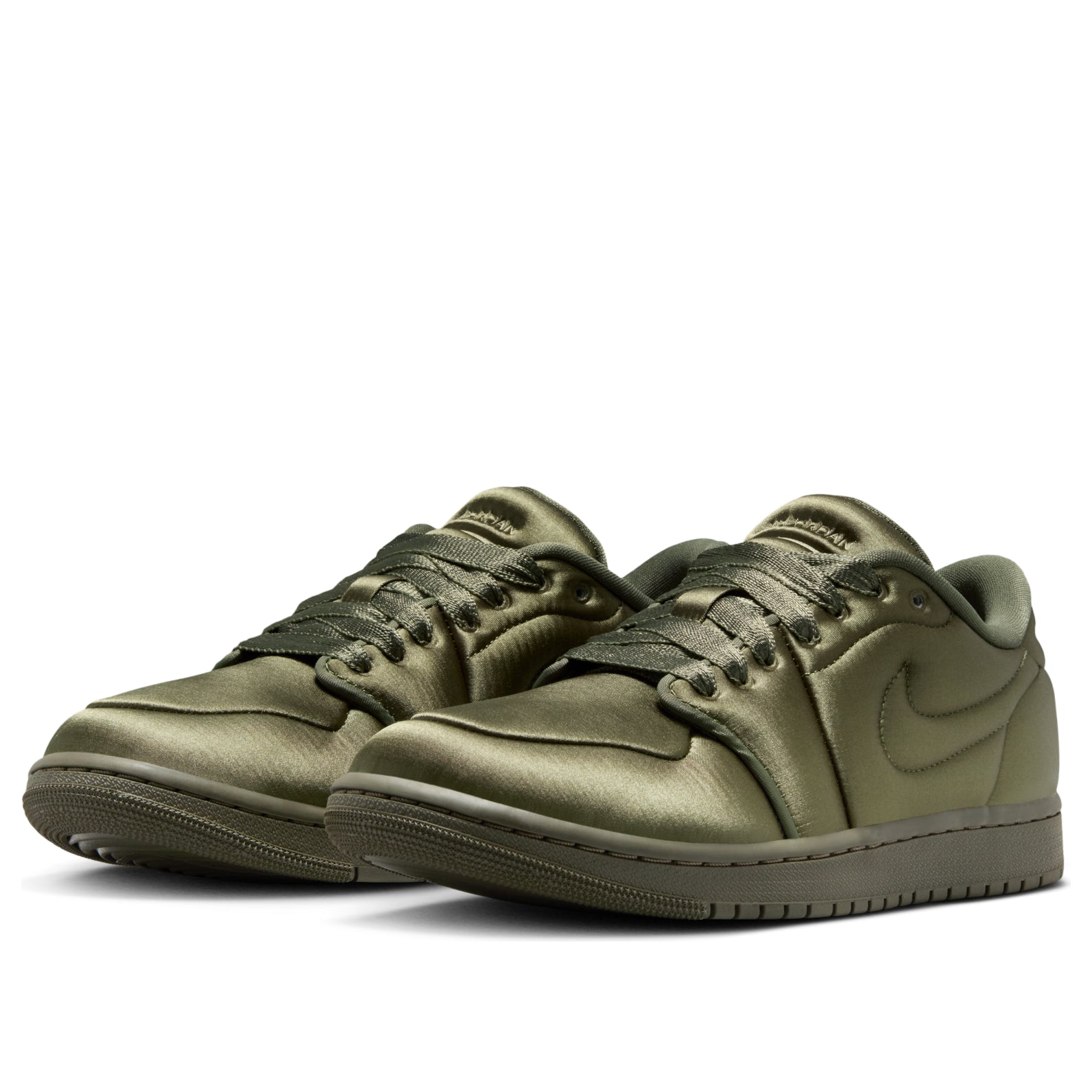 (WMNS) Air Jordan 1 Low Method of Make 'Satin Medium Olive' HF3969-201