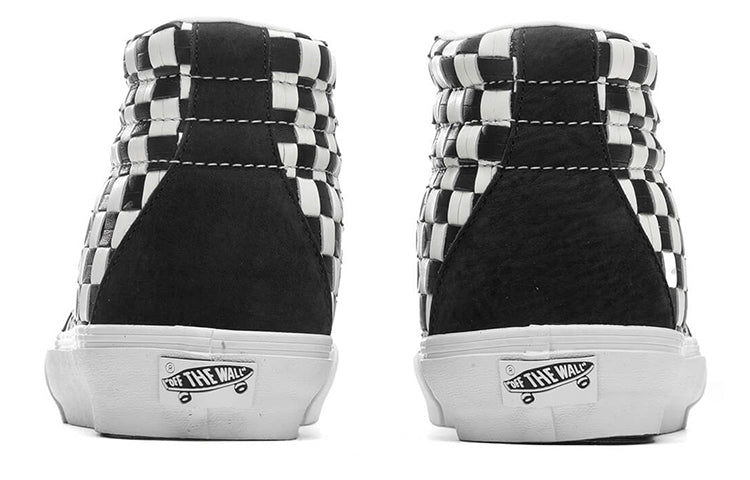 Vans Vault Style 38 VLT LX Checkboard Sneakers Black/White VN0A5JIY9JA