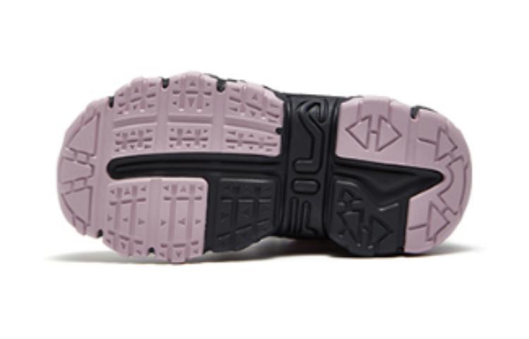 (GS) FILA High Top Shoes 'Black White Pink' K14B342905PNF