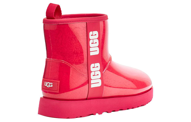 (WMNS) UGG Classic Clear Mini 'Red Pink' 1113190-HSPK