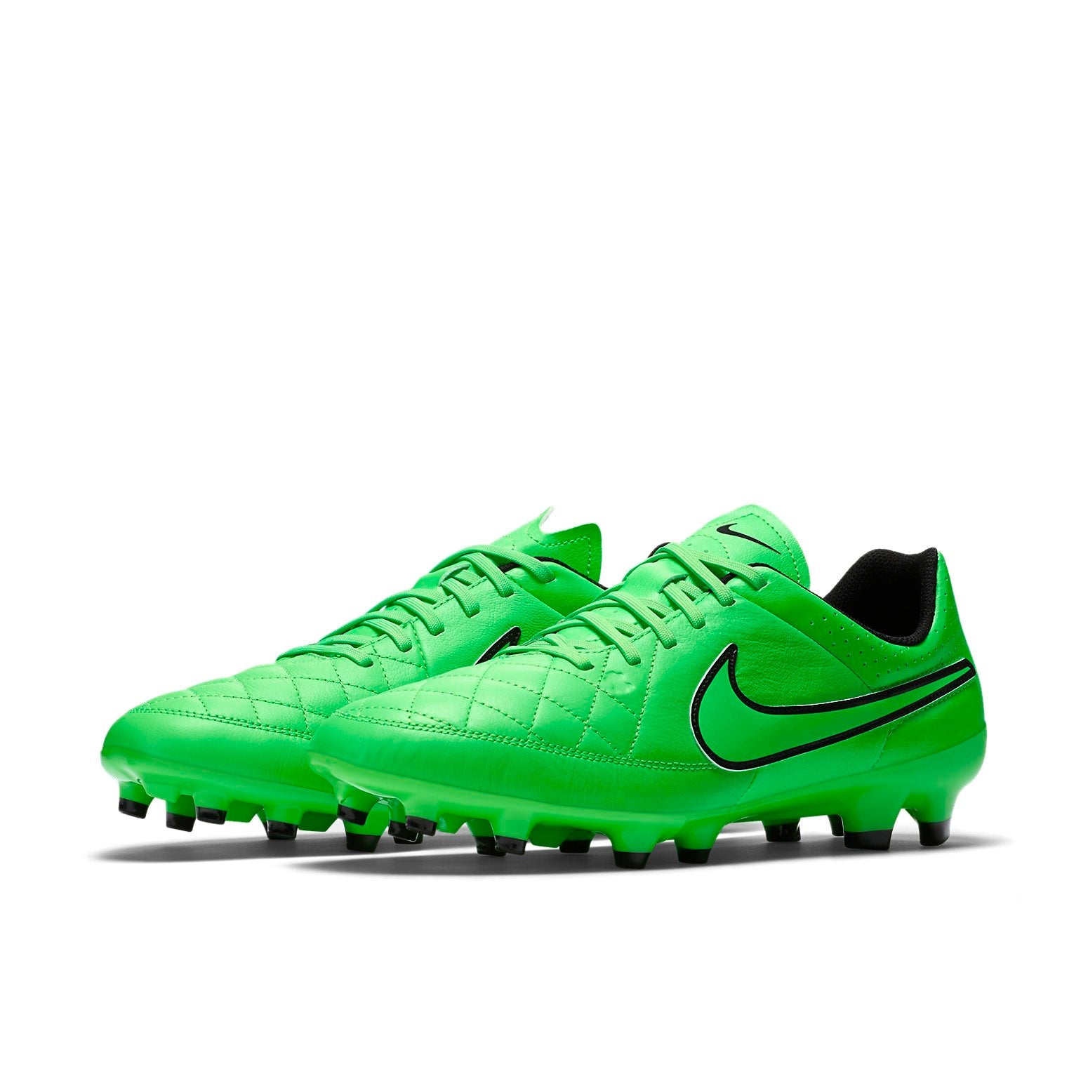 Nike Tiempo Genio Leather FG 'Green Black' 631282-330