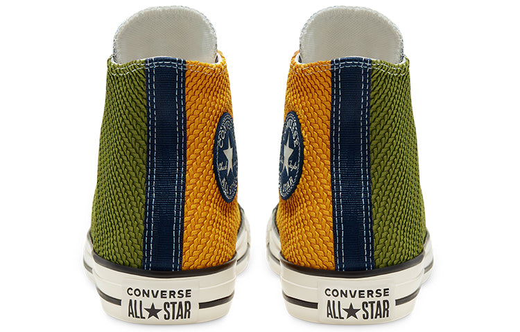 (WMNS) Converse Chuck Taylor All Star Runway Cable Yellow Green Hi Sneakers 'Green Yellow' 568665C