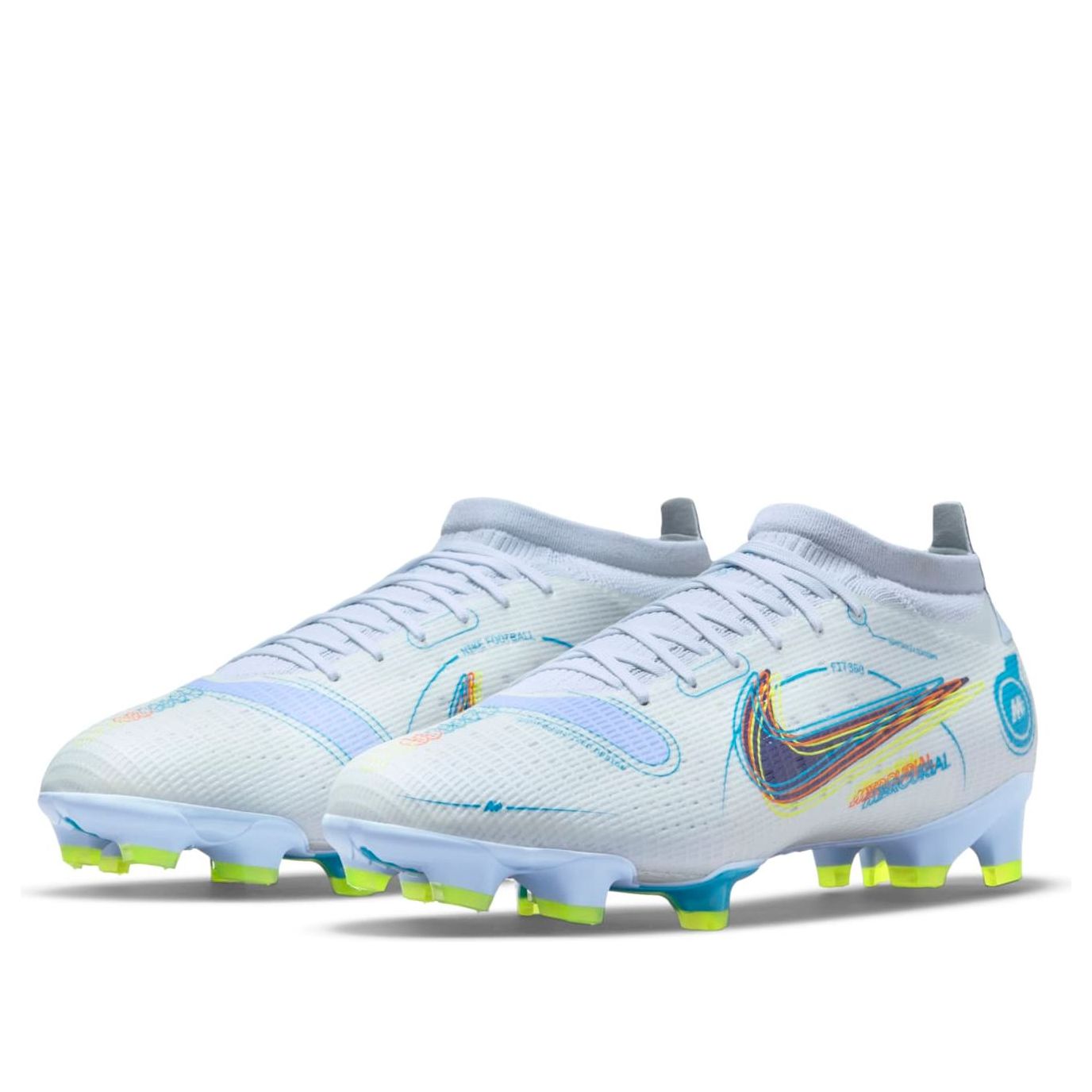 Nike Mercurial Vapor 14 Pro FG 'Grey Light Marine' DJ2846-054