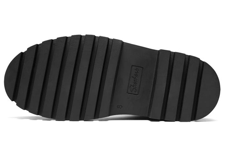 (WMNS) Skechers Low Notch Boots 'Black' 167345-BBK