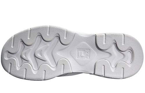(WMNS) FILA Ray Series VNTG Chunky Sneakers White/Red FS1SIB1160X_WWT