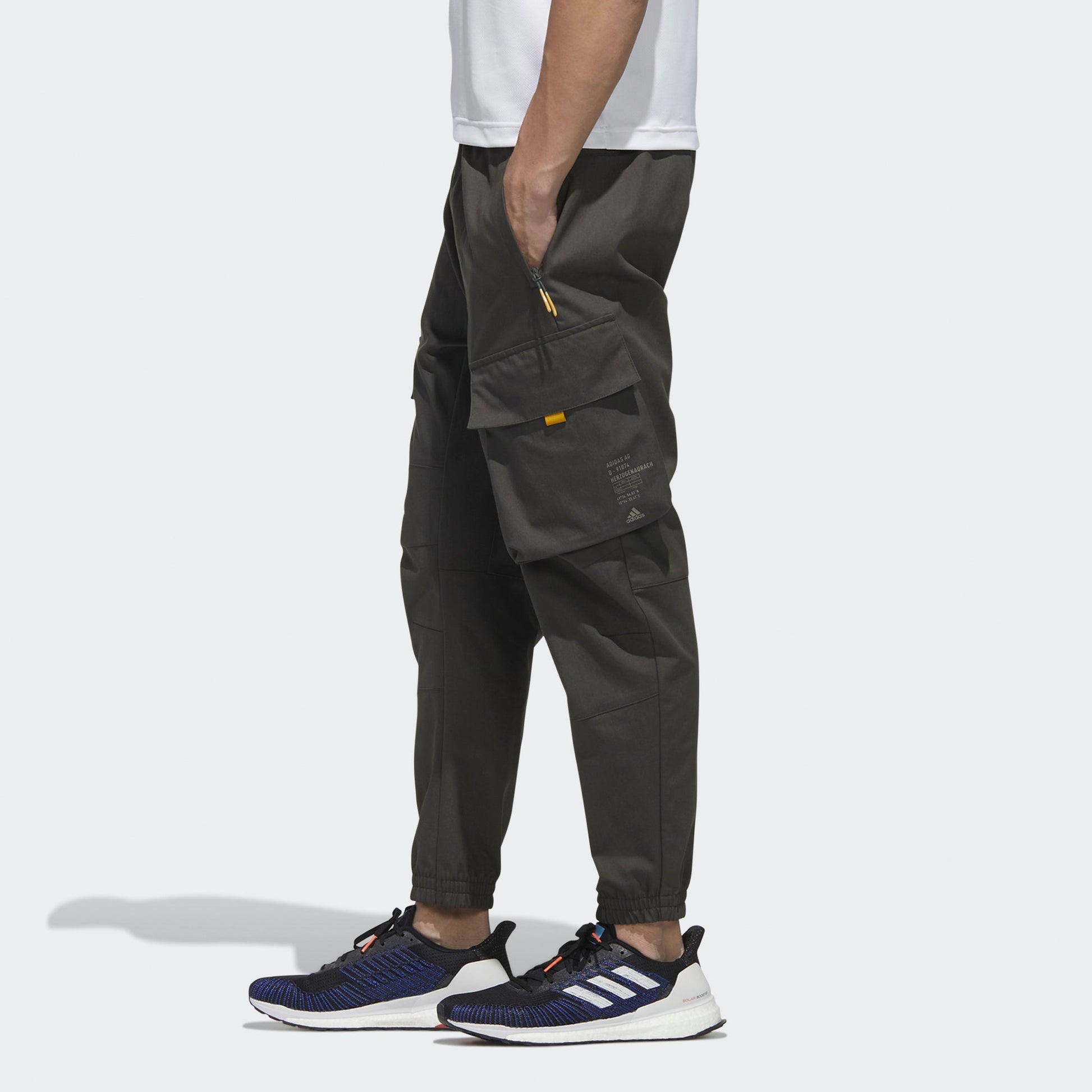 adidas Th Pnt Cargo Pocket Woven Bundle Feet Casual Long Pants Brown GM4436
