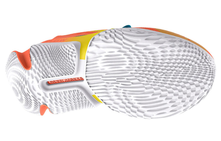 (WMNS) Under Armour Flow Breakthru 3 E24 'Panic Orange Yellow Ray' 3026805-800