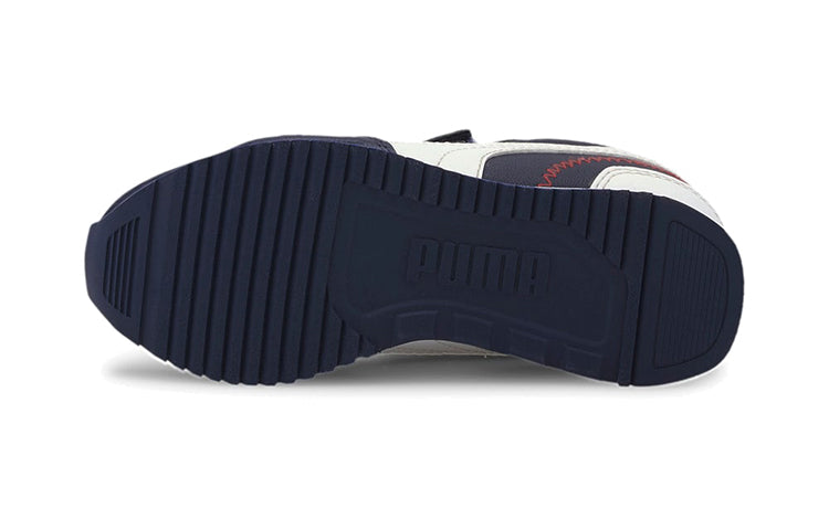 (PS) PUMA R78 Running Shoes Blue/White/Red 374429-03