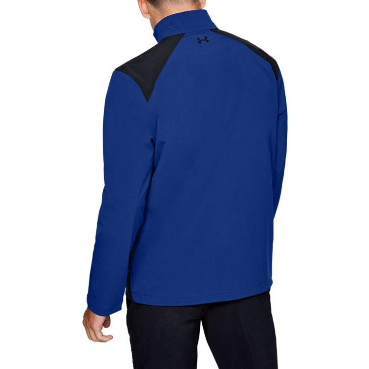 Under Armour Portrush Rain Logo Jacket 'Royal Blue' 1352108-400